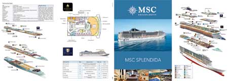 Decksplan MSC Splendida