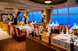 Das Portofino Restaurant auf der Royal Caribbean Independence of the Seas