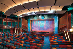Das Theater auf der Royal Caribbean Jewel of the Seas
