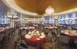 Das Mikado Restaurant auf der Royal Caribbean Majesty of the Seas