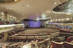 Das Theater auf der Royal Caribbean Monarch of the Seas
