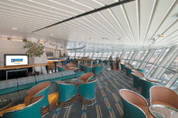 Die Viking Crown Lounge auf der Royal Caribbean Monarch of the Seas