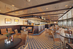 Das Seaview Cafe auf der Royal Caribbean Serenade of the Seas