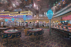 Das Casino auf der Royal Caribbean Vision of the Seas