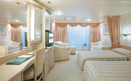 Royal Caribbean Grandeur of the Seas Junior Suite mit Balkon